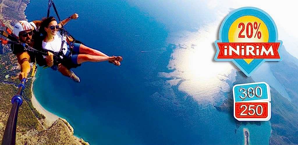 Yamaç paraşütü erken rezervasyon