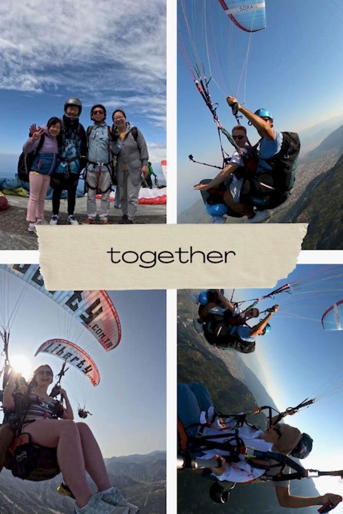 Fethiye yamaç paraşütü aile uçuşu, sevdikleriniz ile beraber uçabilirsiniz.