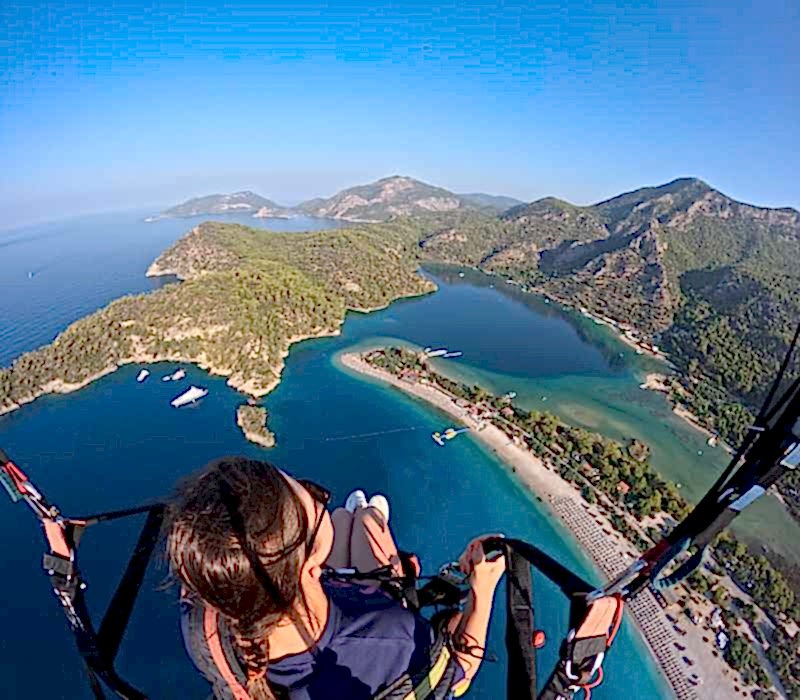oludeniz yamac parasutu babadag da yapılmaktadır