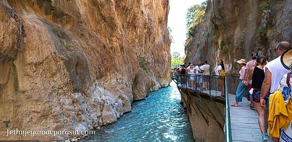 Fethiye de Gezilecek Yerler - Saklıkent