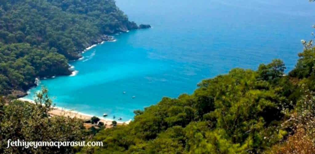 Fethiye de Gezilecek Yerler Kabak koyu